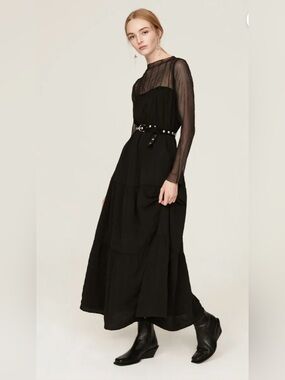 Pamela Love x RTR Sheer Midi Dress Size Medium